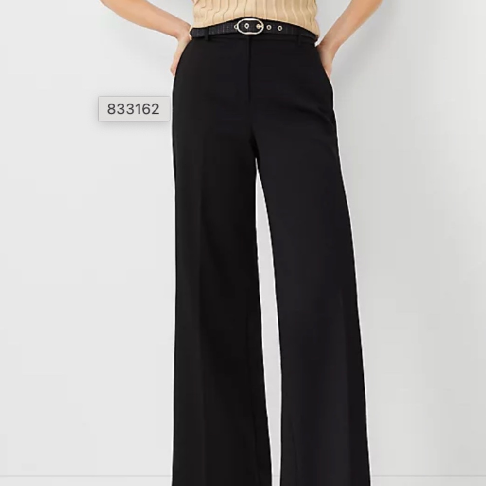 Loft wide leg lined slacks